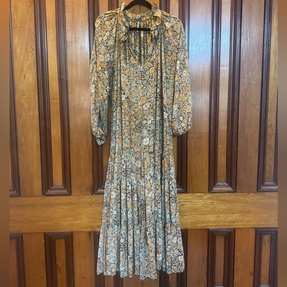 Free People Feeling Groovy Maxi Dress in a floral print.